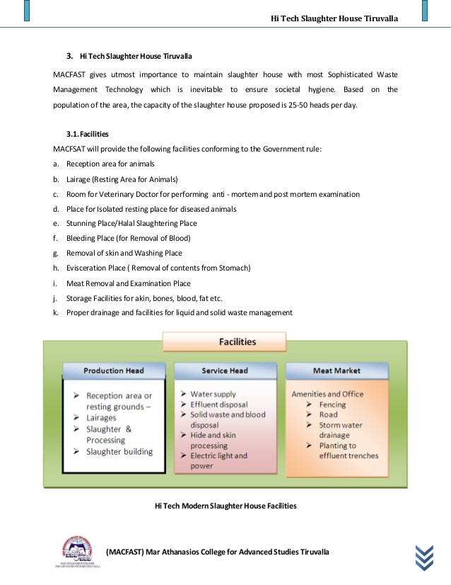 Modern slaughter house layout pdf Modern slaughter house layout pdf